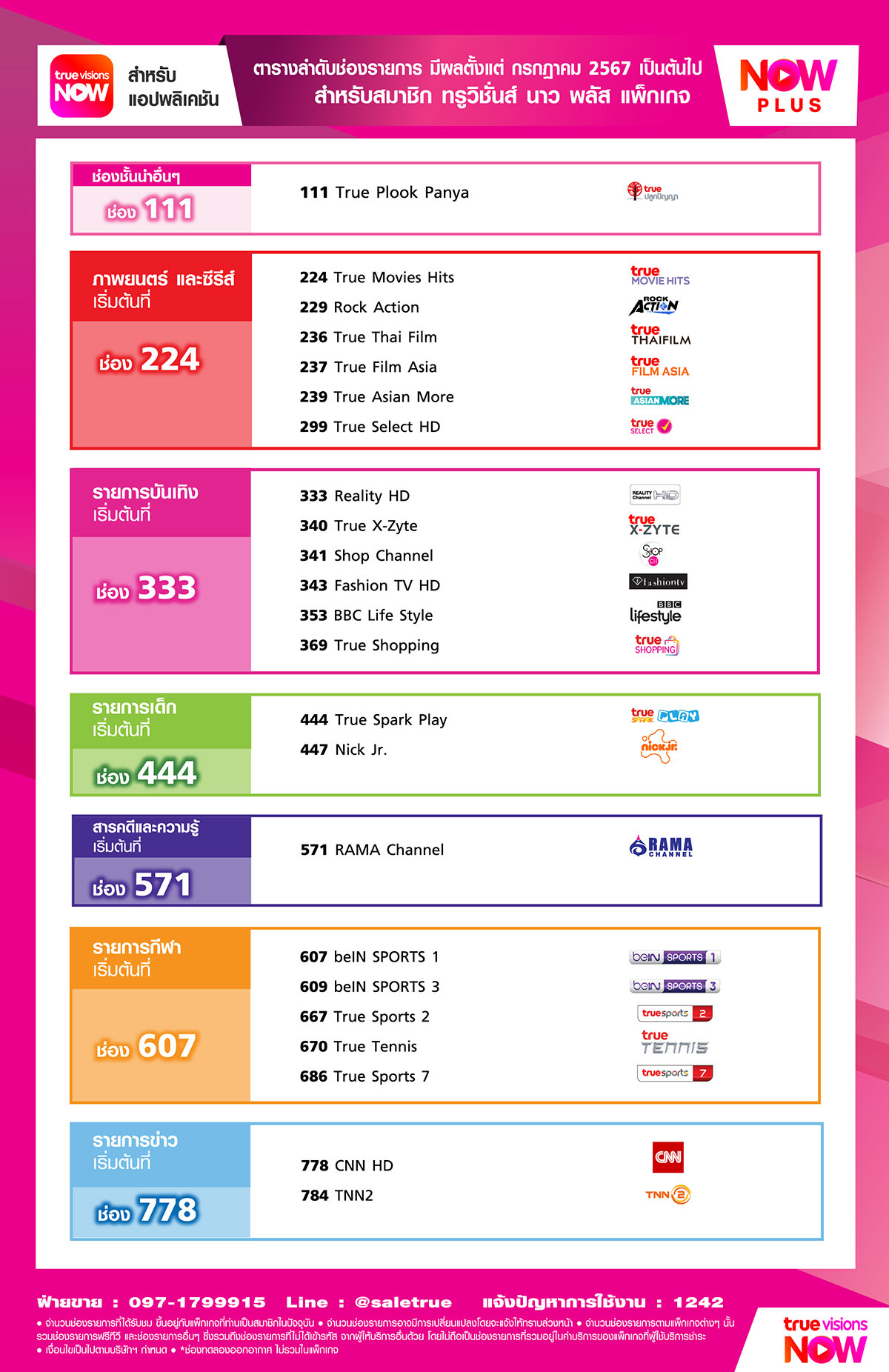 ช่องรายการ truevisions now plus